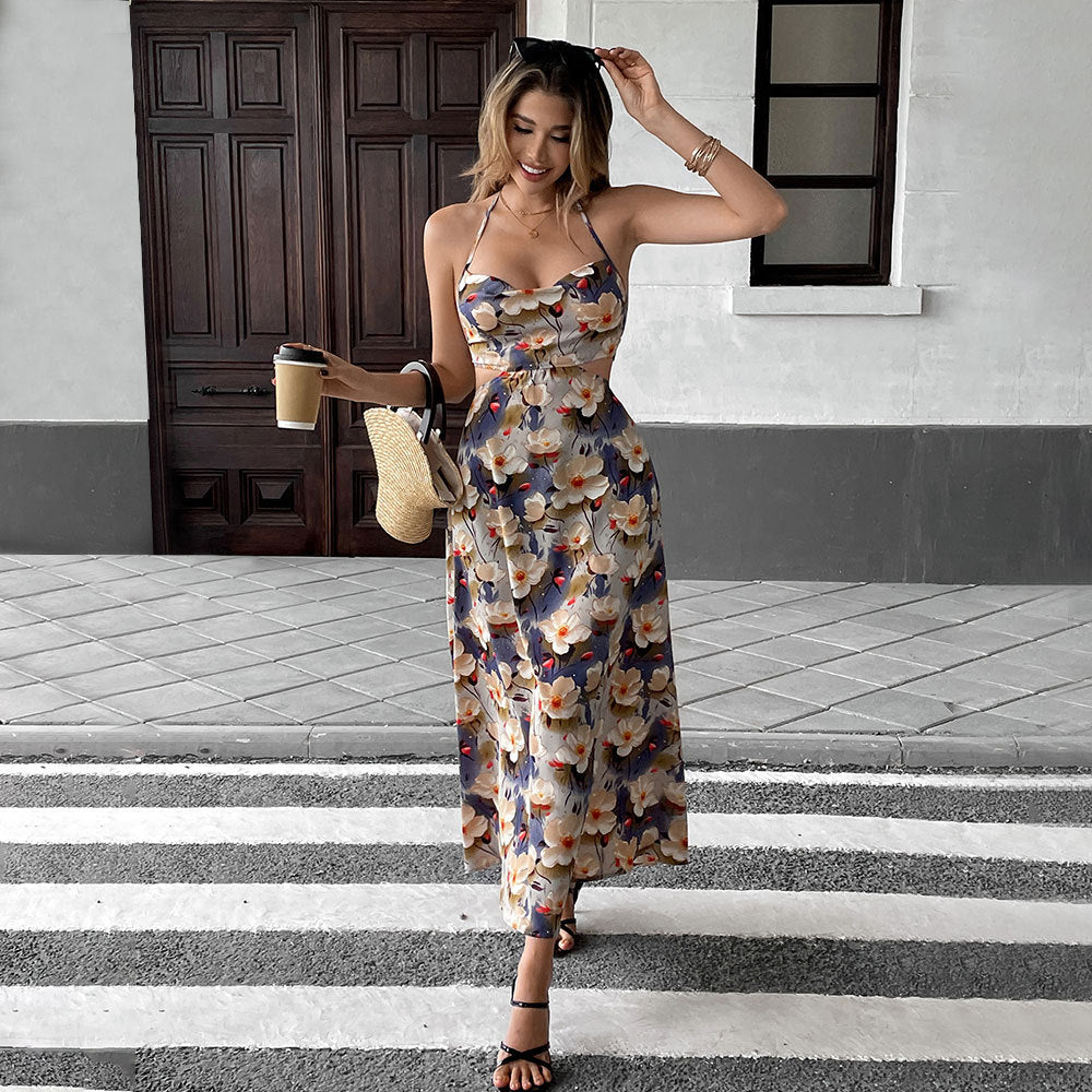 The Dahlia Halter Dress