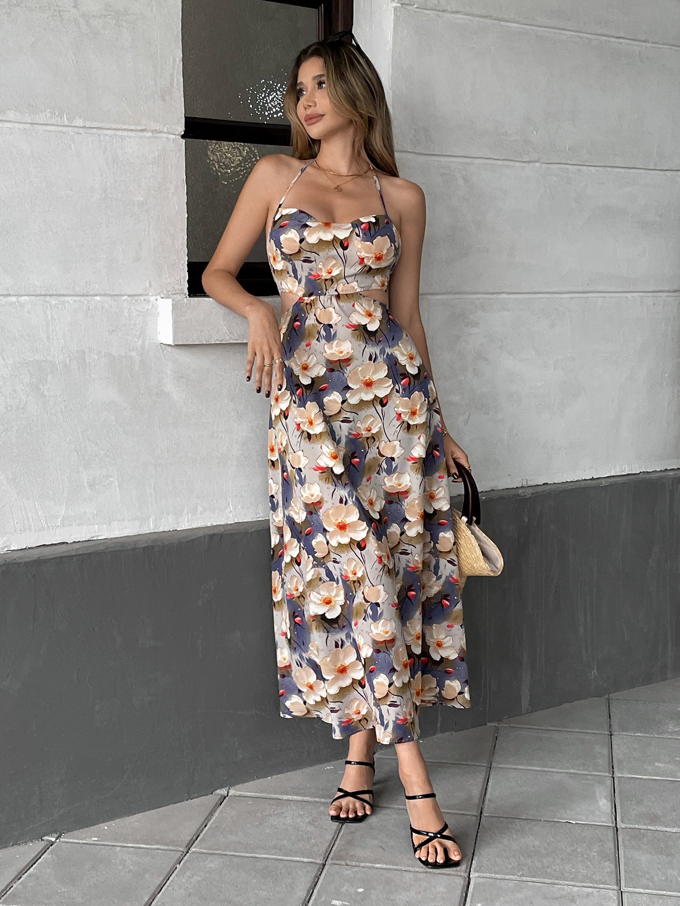 The Dahlia Halter Dress